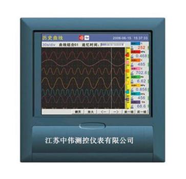 中長(zhǎng)圖彩屏無(wú)紙記錄儀選型說明書